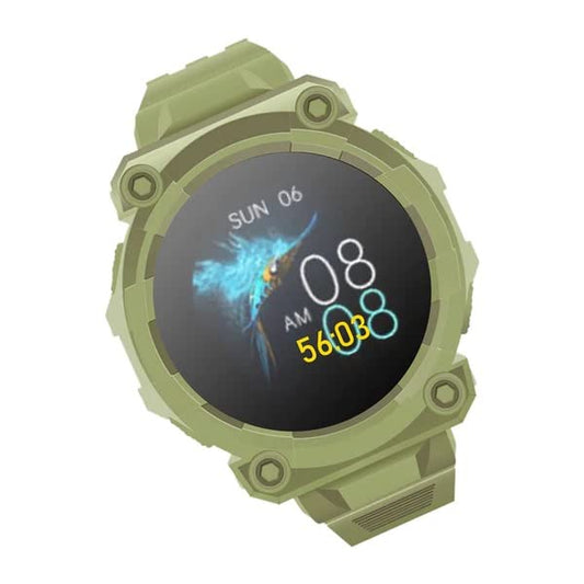ZEBSTER Z - Run 40 Basic Smart Watch, BTv 5.0, 2.4cm LCD Screen, Call, SMS Notification, Sports Mode, iOS 8.0 & Above/Android 4.2 & Above (Green)