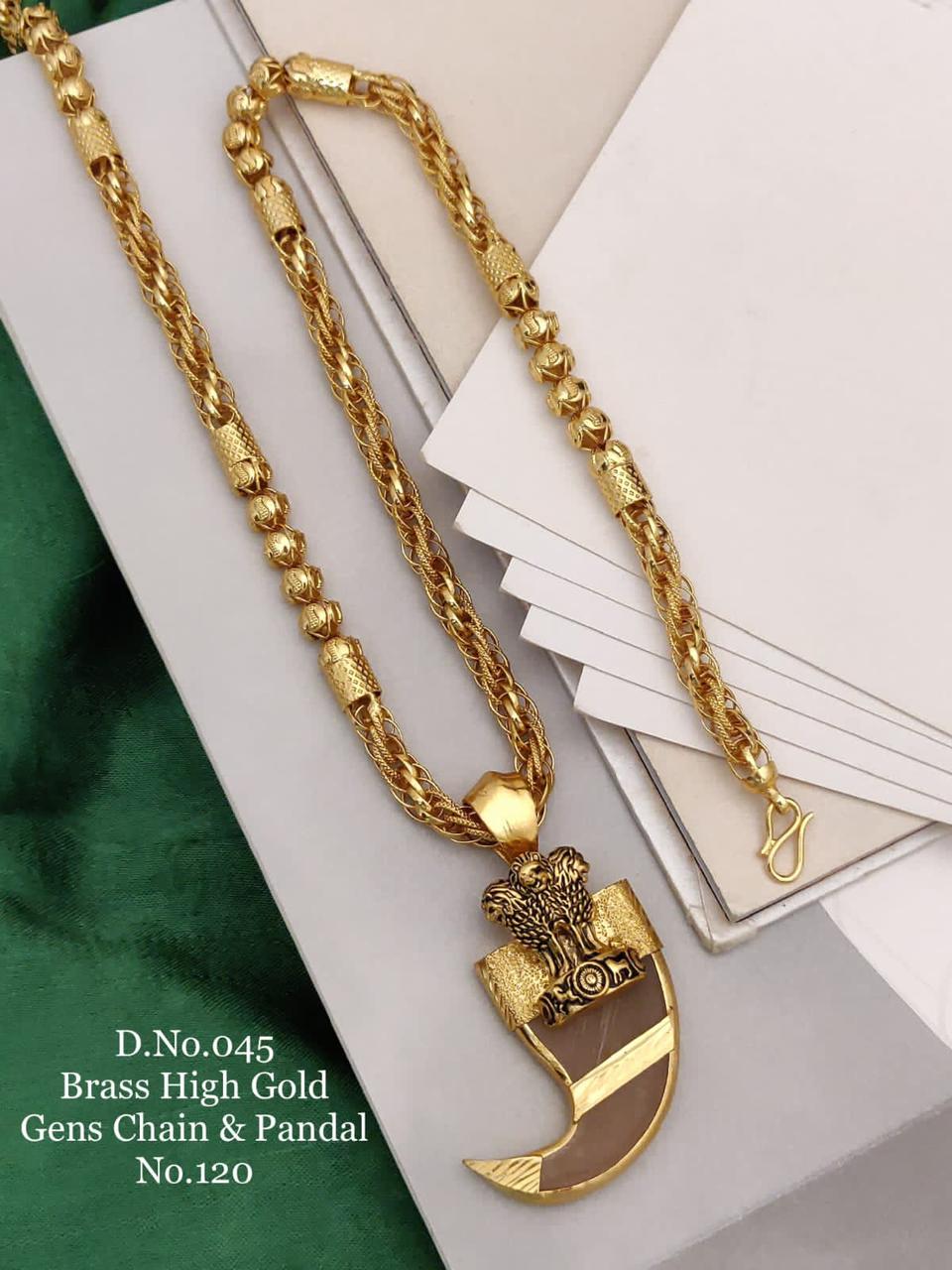 Mens chain with Pendant