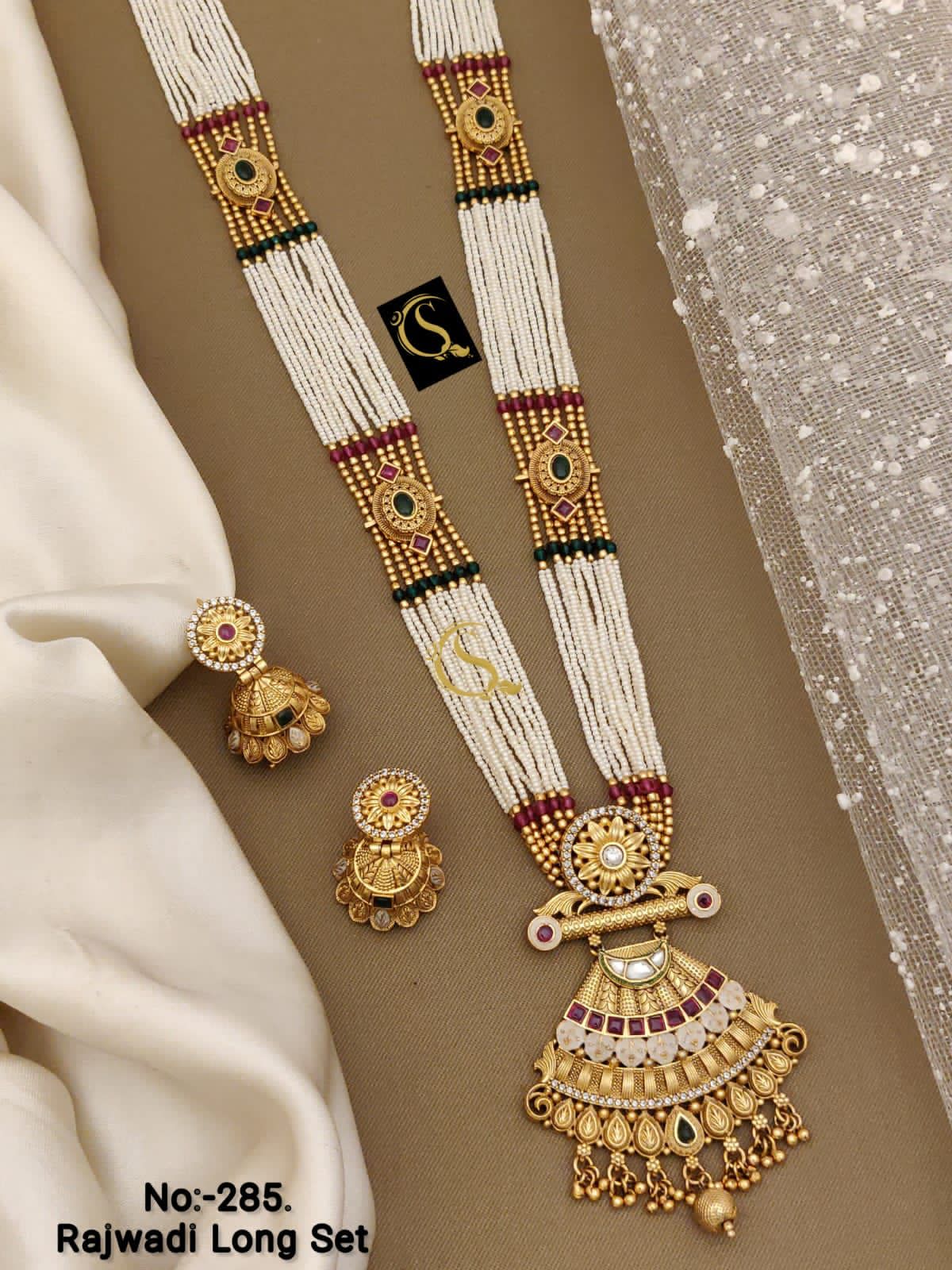 Antique Long  Necklace set