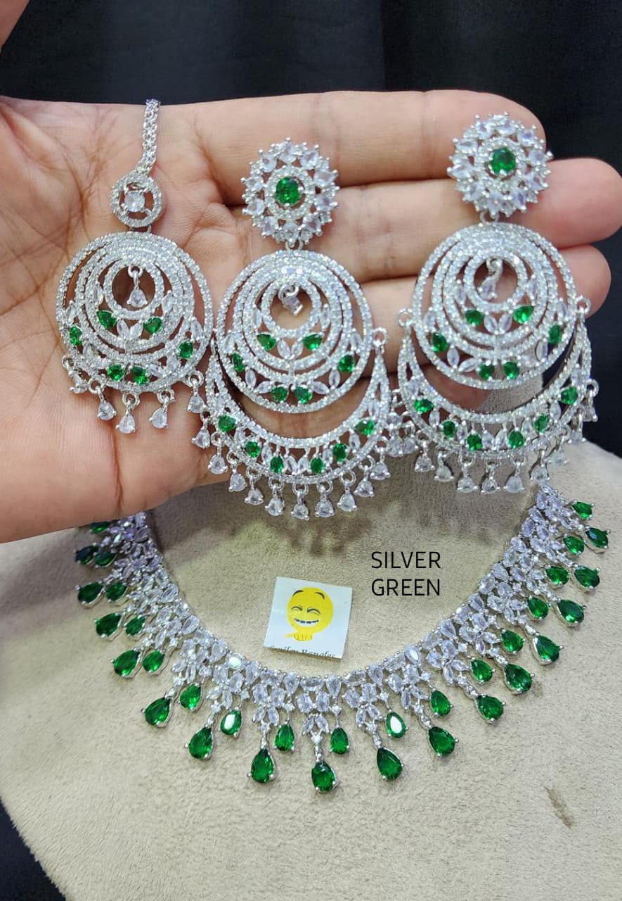 Premium Quality Necklace set with jhumka Classic and Sober Look