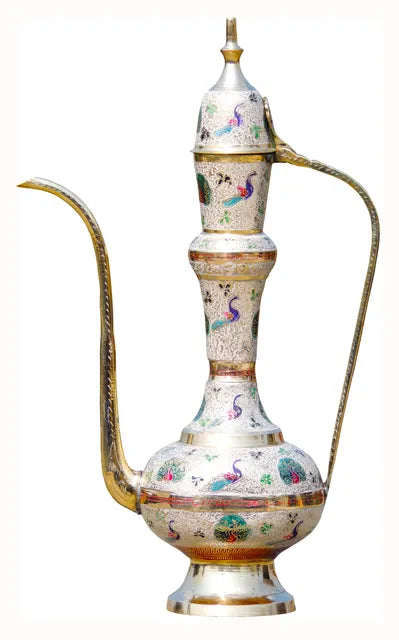 Brass Decorative Showpiece Aftaba, Surahi- 10*5*16.5 inch (F497 A)