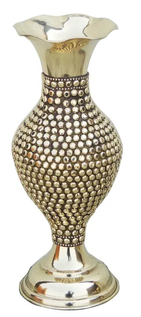 Brass Home & Garden Decorative Flower Pot, Vase - 4*8.8*10.5 Inch (F581 A)