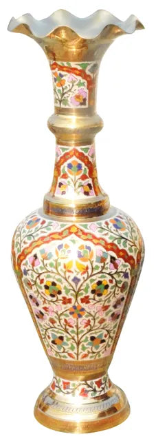 Brass Home & Garden Decorative Flower Pot, Vase - 14*14*43.5 Inch (F621 B )