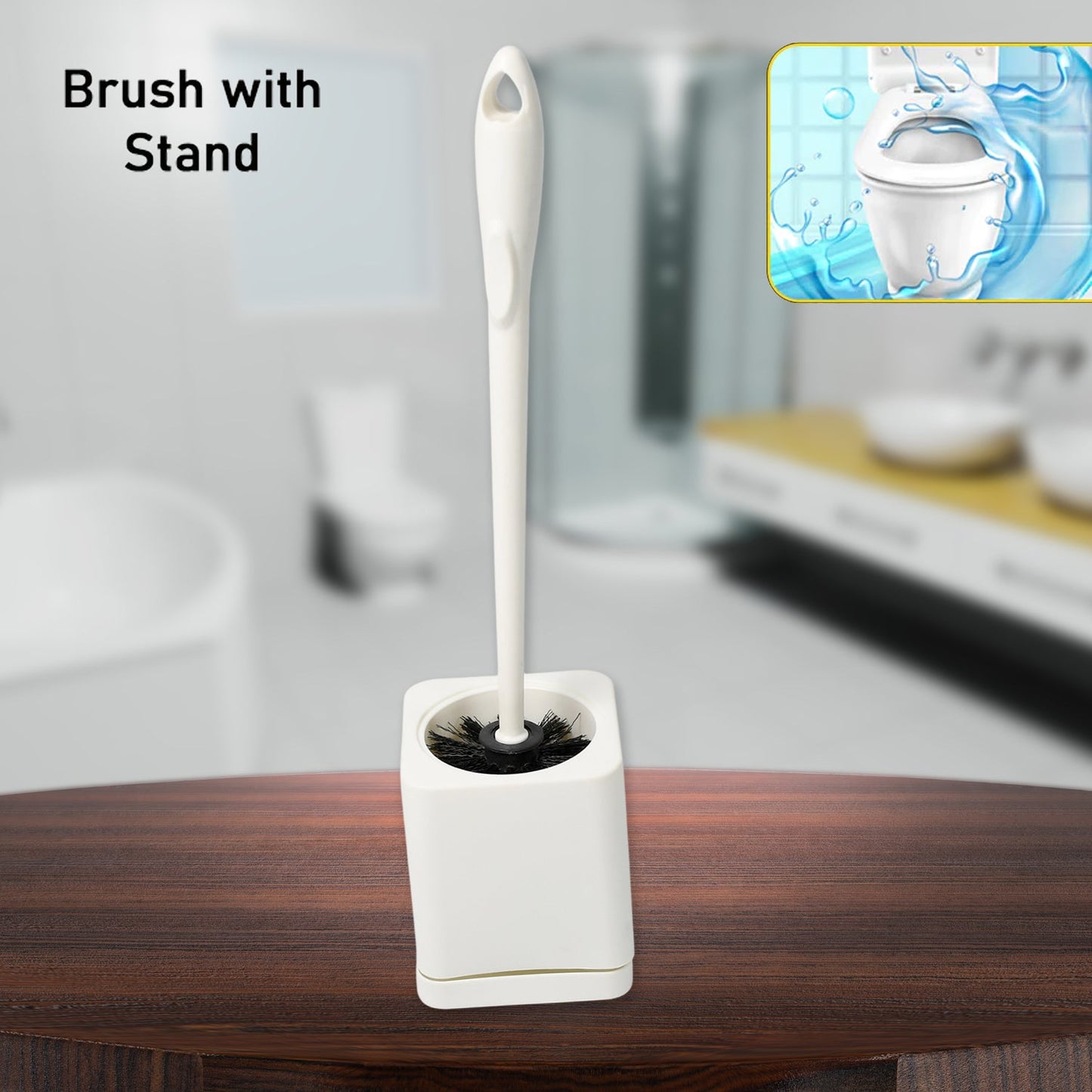 7624 Toilet Brush Set Household Cleaning Toilet Brushes Holder Sets Home Bathroom 