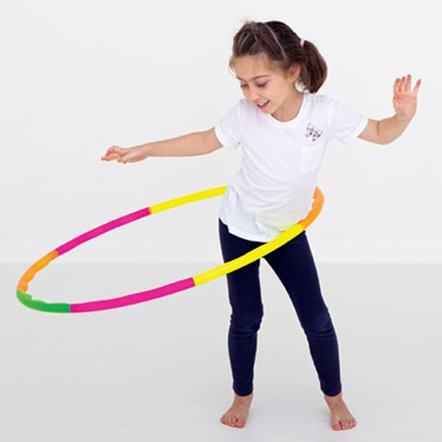 8020 Hoops Hula Interlocking Exercise Ring for Fitness with Dia Meter Boys Girls and Adults 