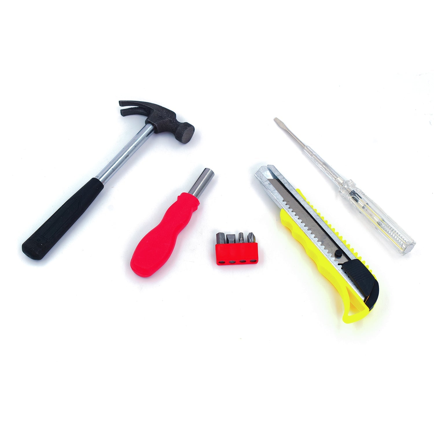 9188 Professional Utility Cutter Set Screw Drivers, Hammer and Cutter 