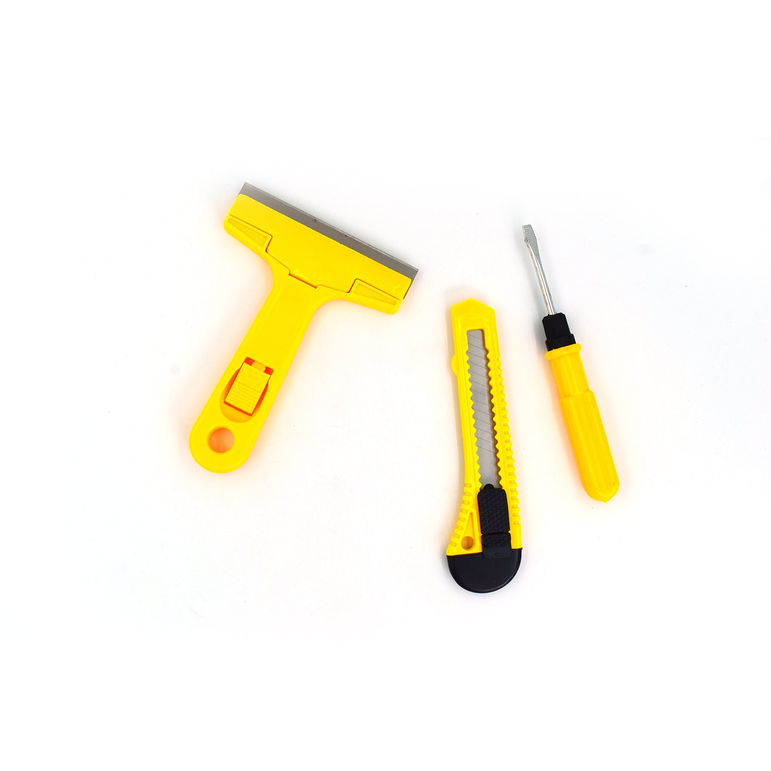 9158 Glass Scraper Razor Blade, Paint Scraper, Window scraper for Remover Tool Set (3Pc) 