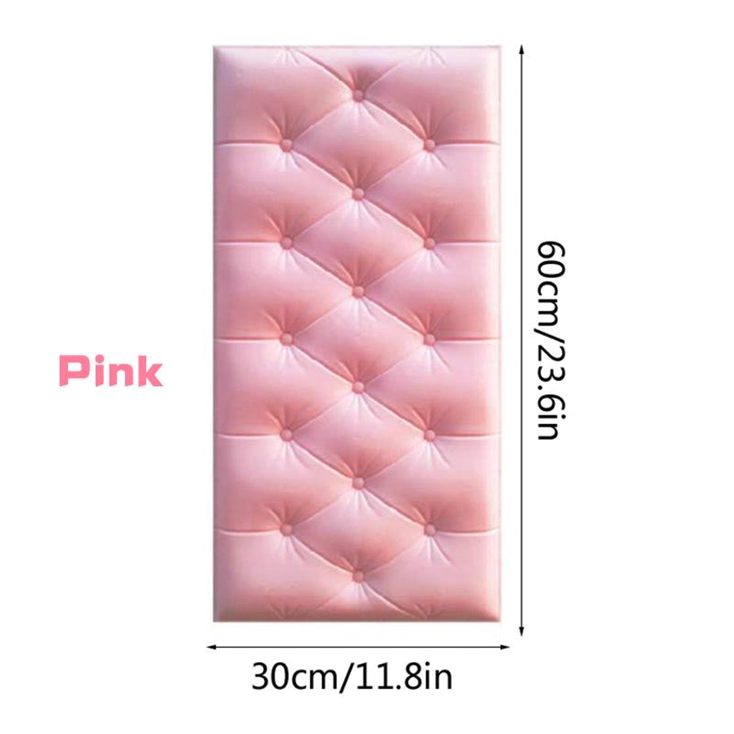 9039 Pink 3D Adhesive wallpaper for  living Room. Room Wall Paper Home Decor Self Adhesive Wallpaper 
