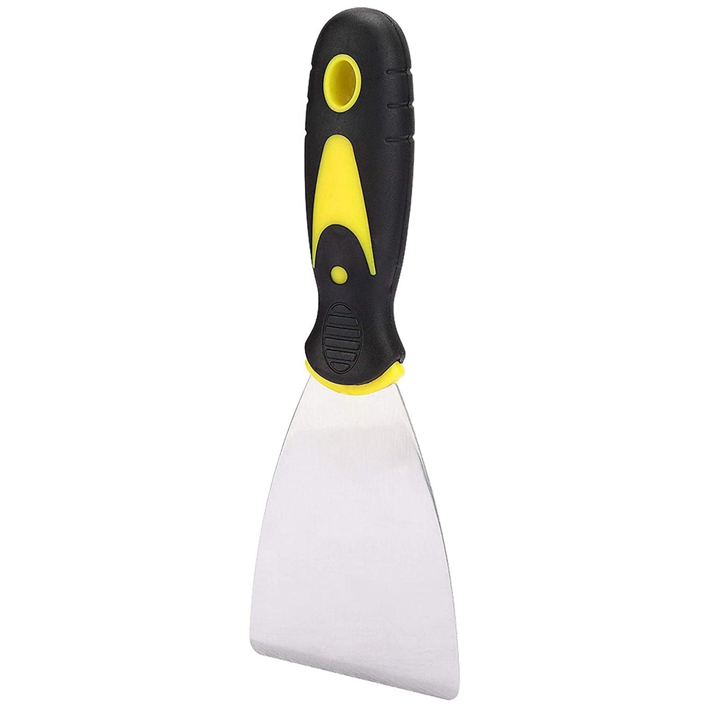 7479 Putty Knife Set with Soft Rubber Handle for Drywall, Putty, Decals, Wallpaper, Baking, Patching and Painting 