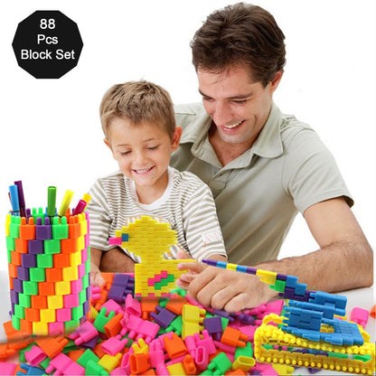 4720 Blocks for Kids House Construction Building 