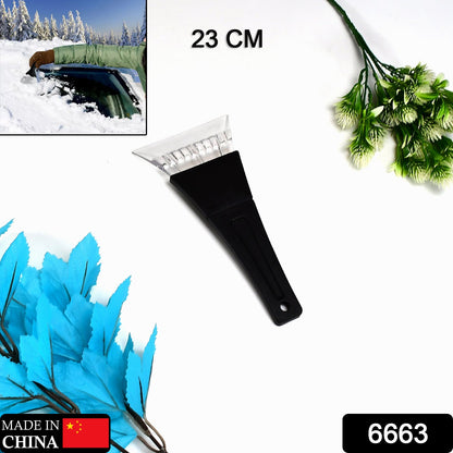 6663 Ice Scraper Windshield With Window For Cars 