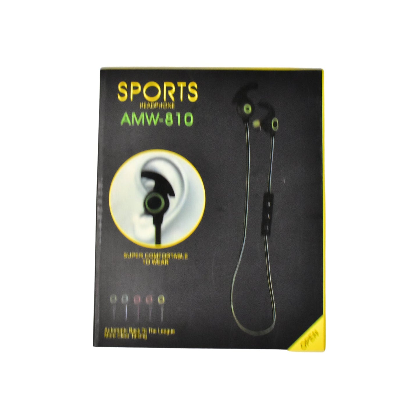 6394 Wireless Bluetooth in-Ear Headphones with Mic, Wireless Stereo Sports Headset with Dynamic bass 