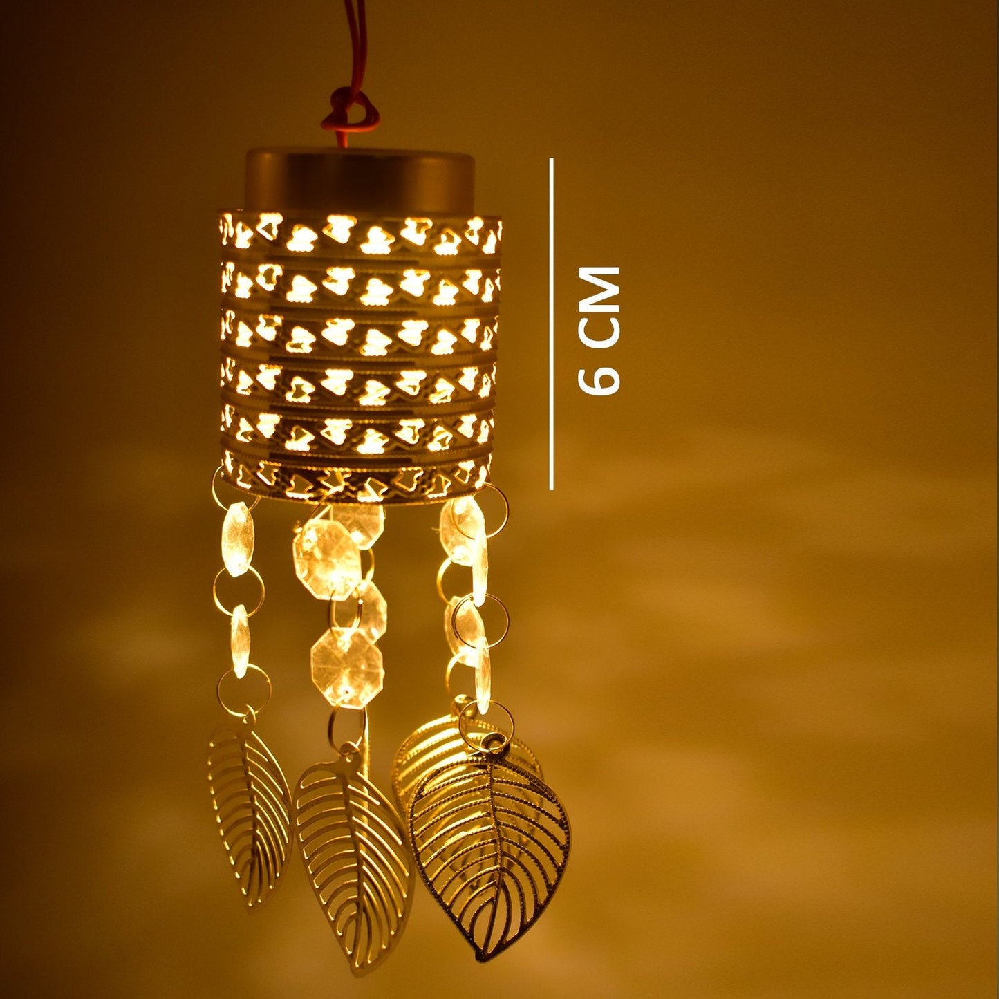 7250 Fancy Small Golden Jhoomer For Home Decoration 