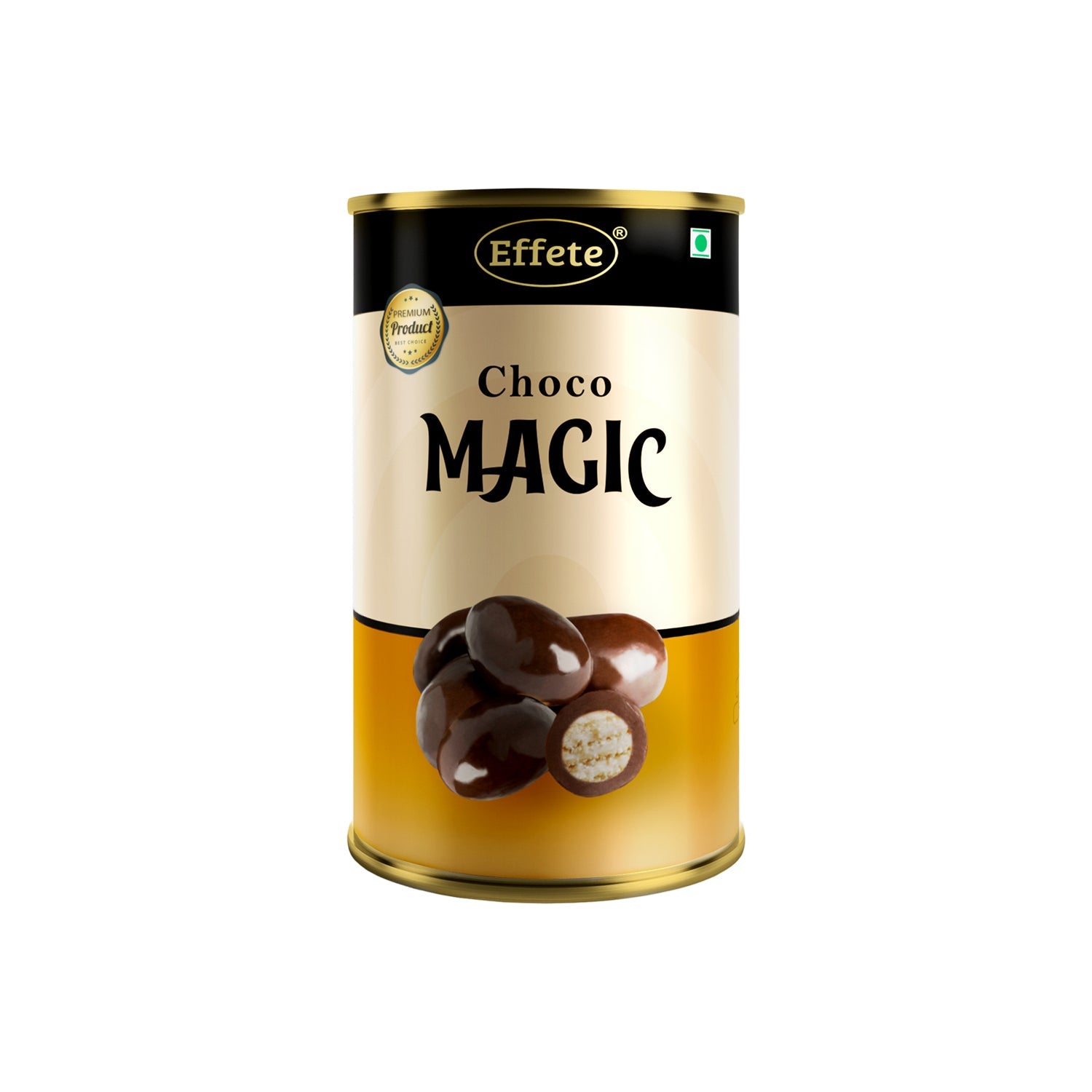 7829 Effete Choco Magic Center Filled Chocolate Can 