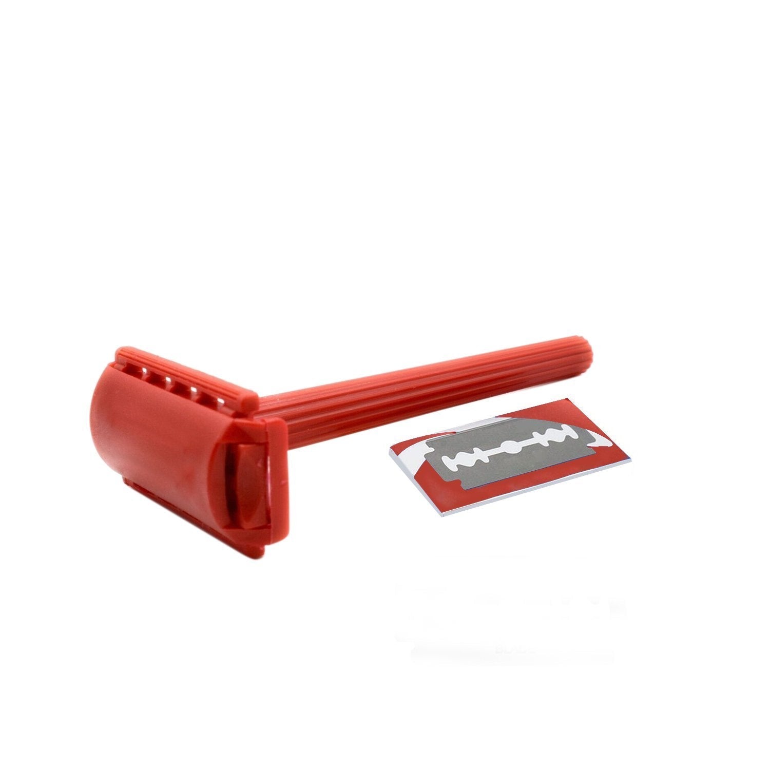 6008 Shaving Razor for Men Blade Razor with Plastic Grip Handle (With Card Packing) 