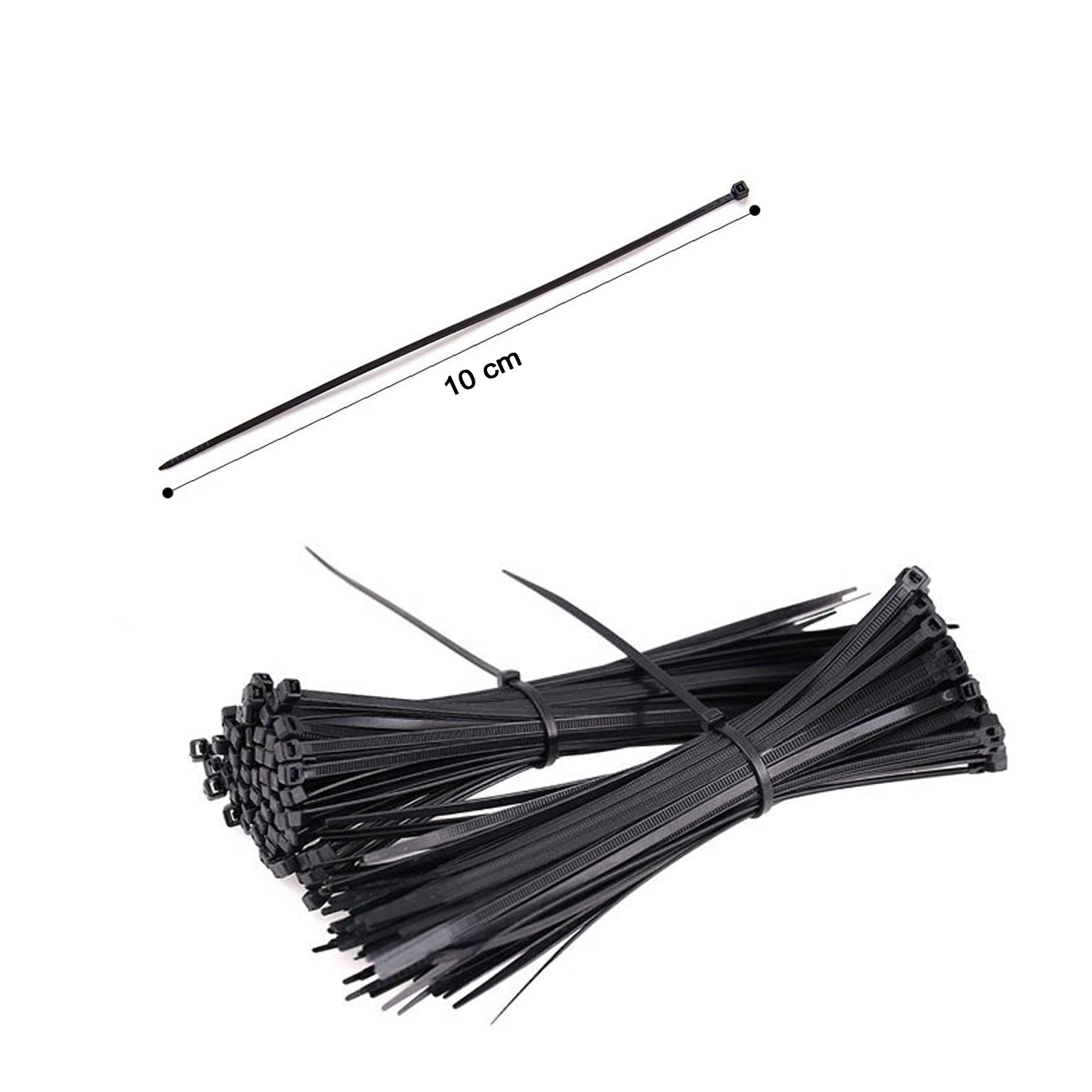 9019 100 Pc Cable Zip Ties used in all kinds of wires to make them tied and knotted etc. 