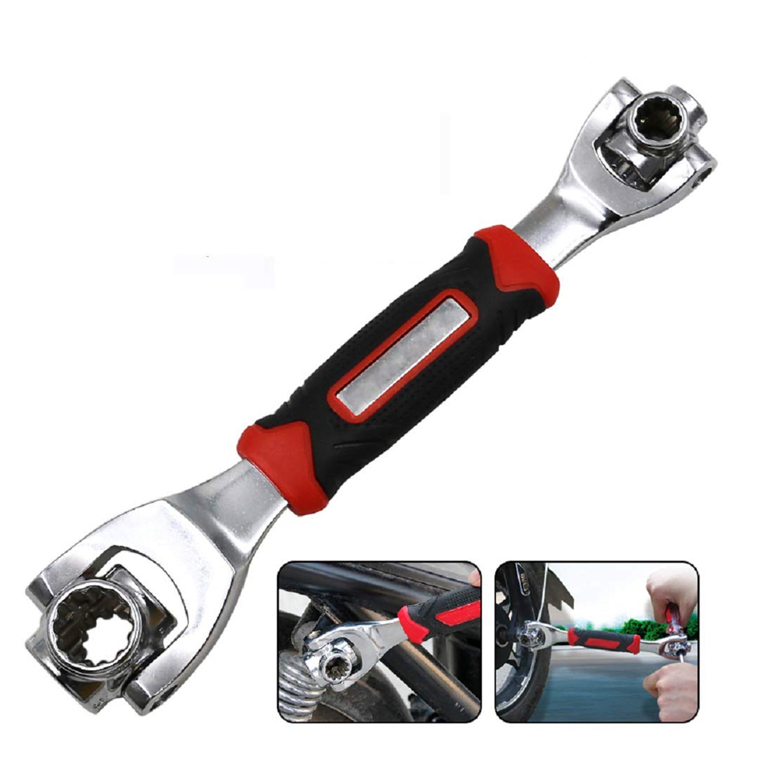 9044 48 in 1 Socket Point Universal Car Repair 360 Degree Fixed Square, Hex, Torx Hand Tool Wrench 