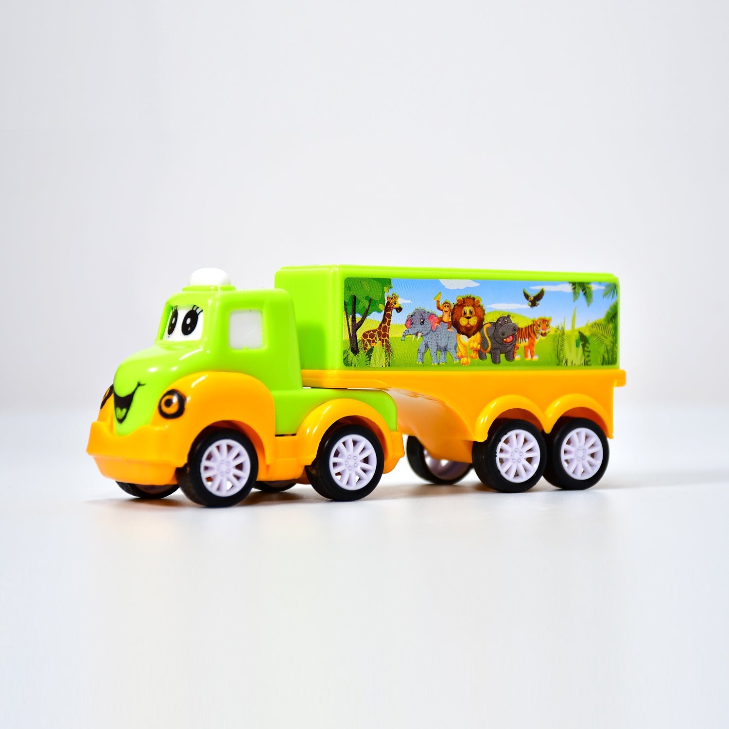8052 Small Green and yellow Toy Truck. 