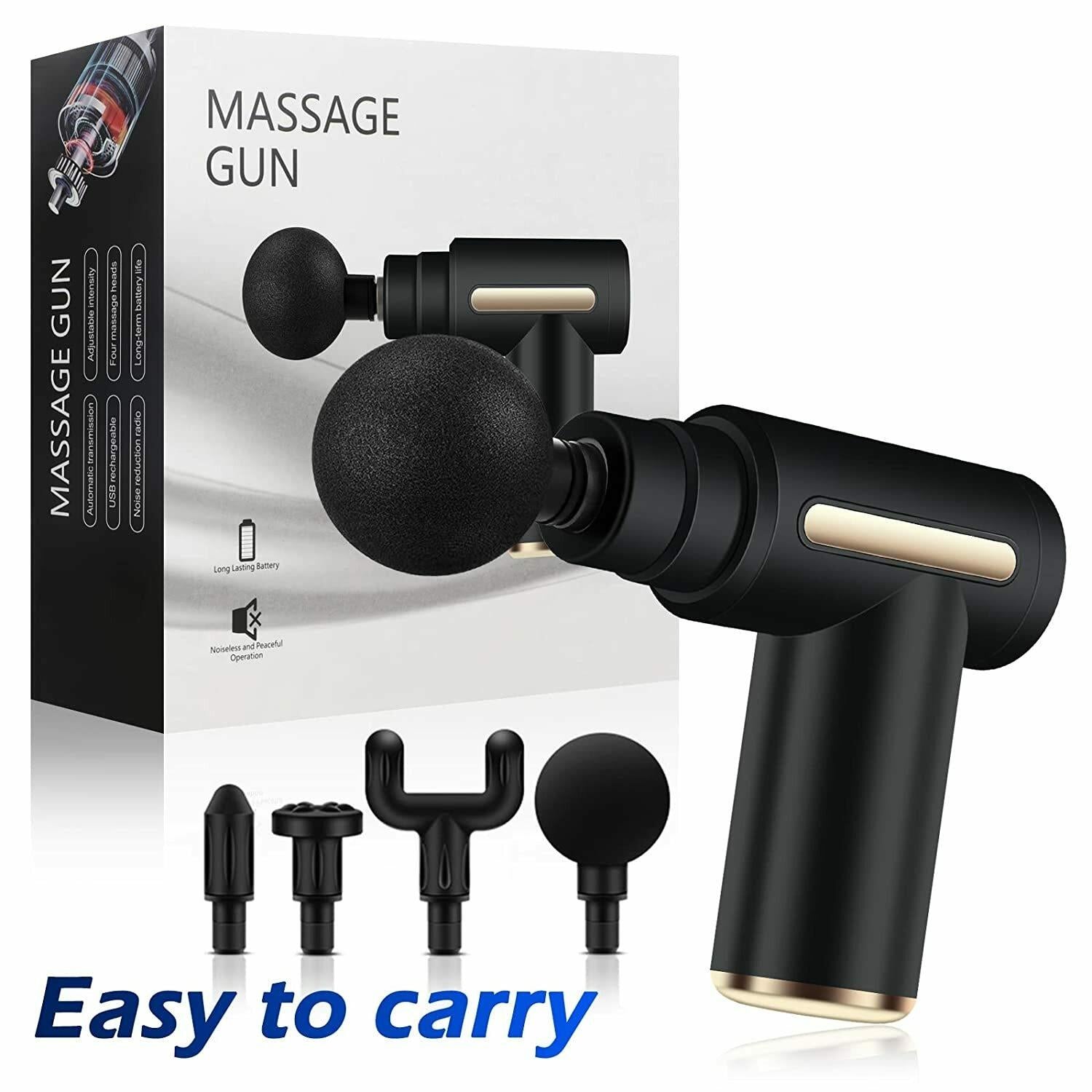 7390 Deep Tissue Percussion Body Massage Machine For Pain Relief 