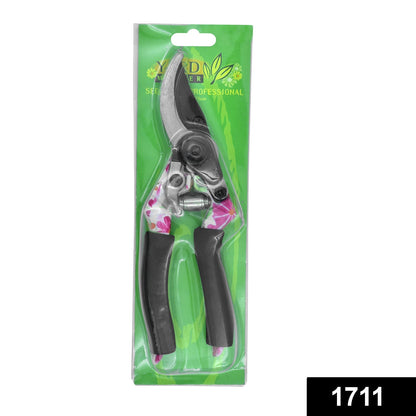 1711 Garden Sharp Cutter Pruners Scissor with grip-handle 