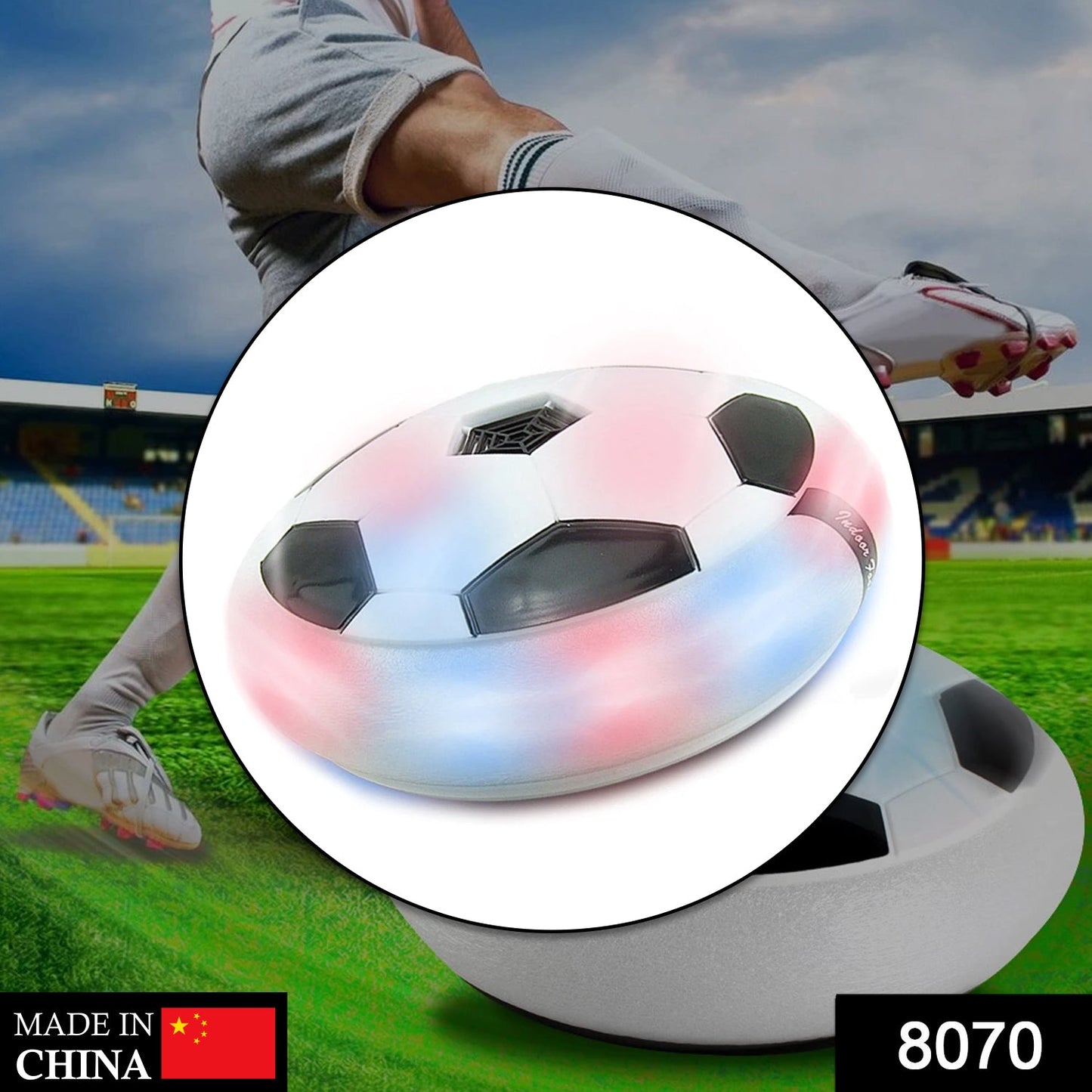 8070 Amazing Hover LED Ball used in all households and playing purposes for kids and children’s etc. 