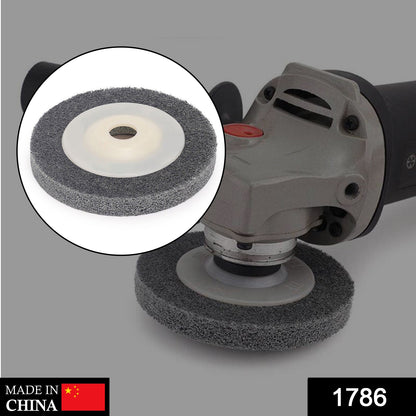 1786 100mm Nylon Fiber Polishing Wheel Grinding Disc For Angle Grinder (1Pc) 