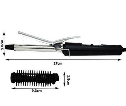 1343 Hair Curling Iron Rod for Women (black) 