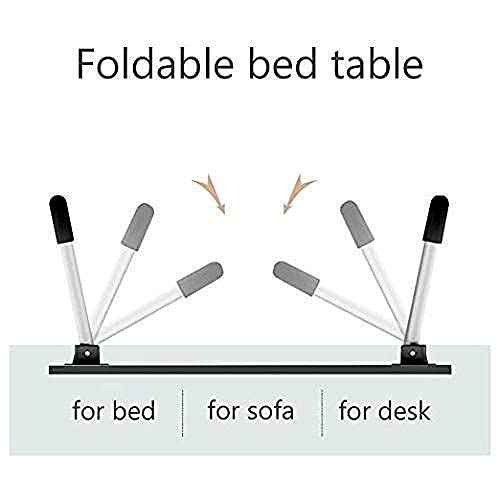 7865 FOLDABLE BED STUDY TABLE PORTABLE MULTIFUNCTION LAPTOP TABLE LAPDESK FOR CHILDREN BED FOLDABLE TABLE WORK OFFICE HOME WITH TABLET SLOT & CUP HOLDER 