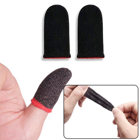 7391 Thumb & Finger Sleeve for Mobile Game, Pubg,Cod,Freefire (1Pair only) 