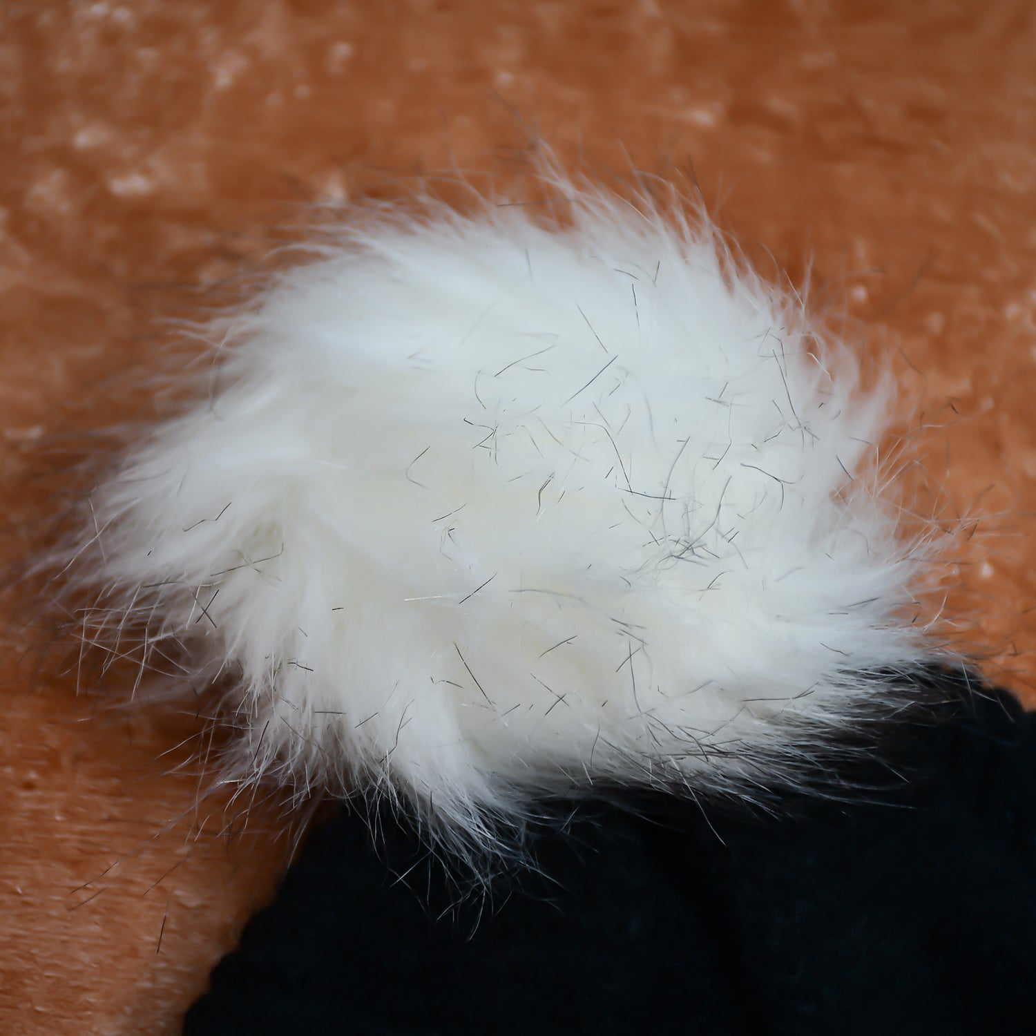 6342 Men's and Women's Skull Slouchy Winter Woolen Knitted Black Inside Fur Beanie Cap. 
