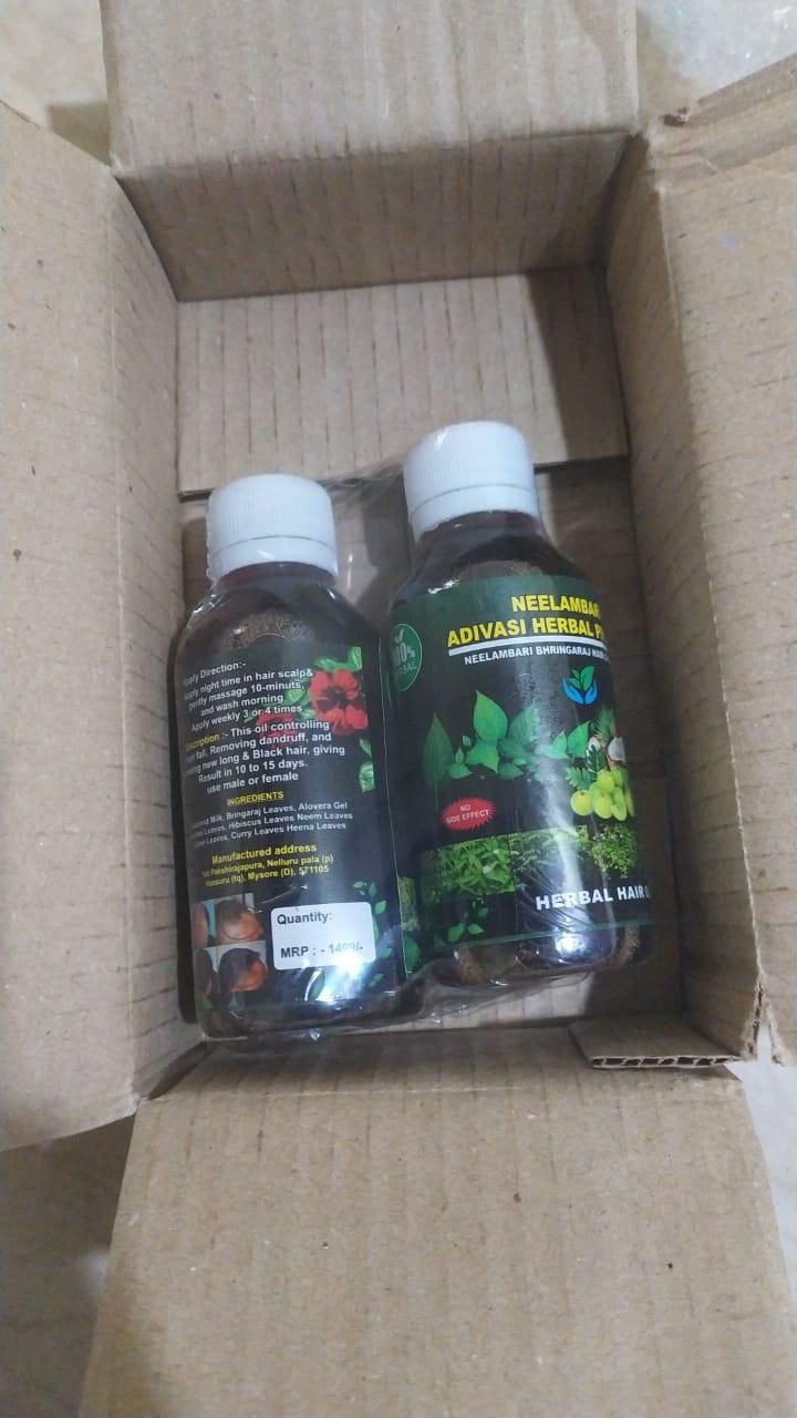 Adivasi Herbal Hair Oil 125 ml (Pack Of 2)