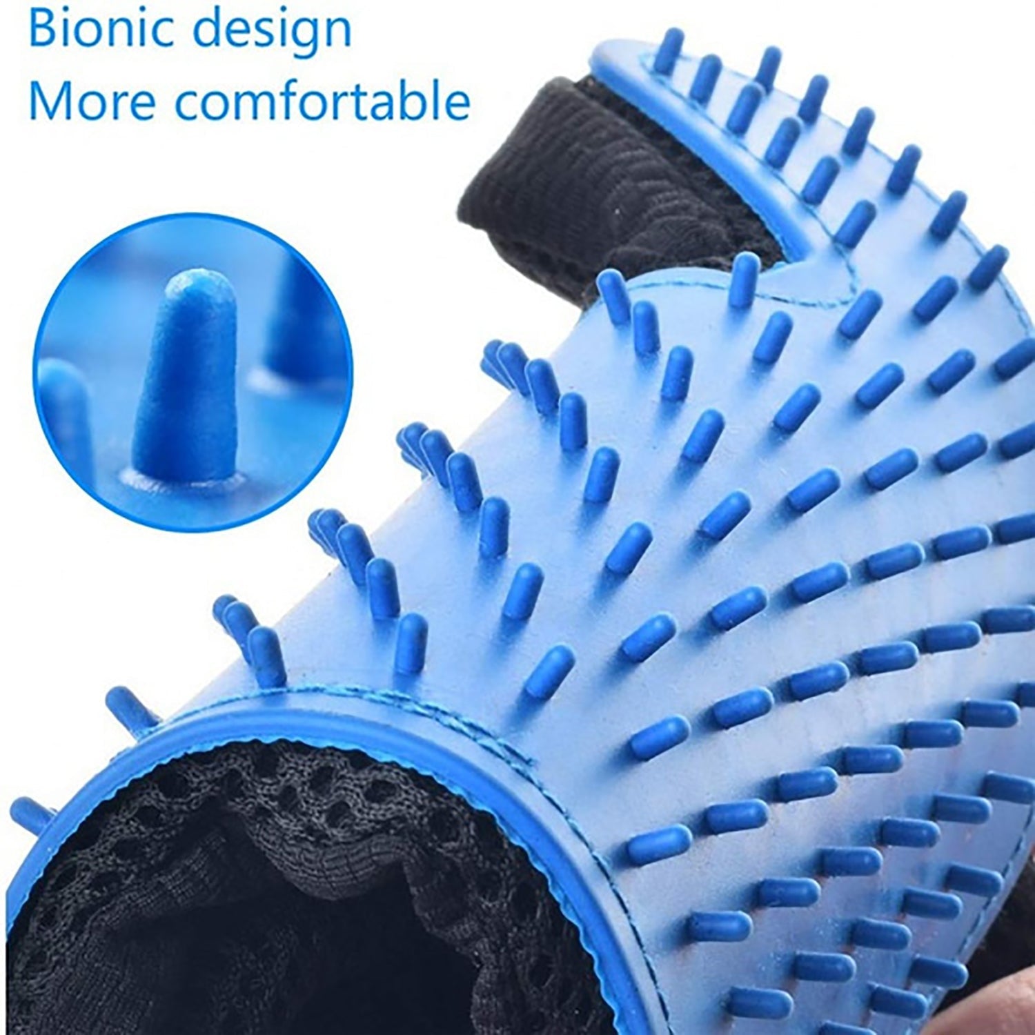 4681 Pet Hair Remover Glove & Self Cleaning Fur Remover 