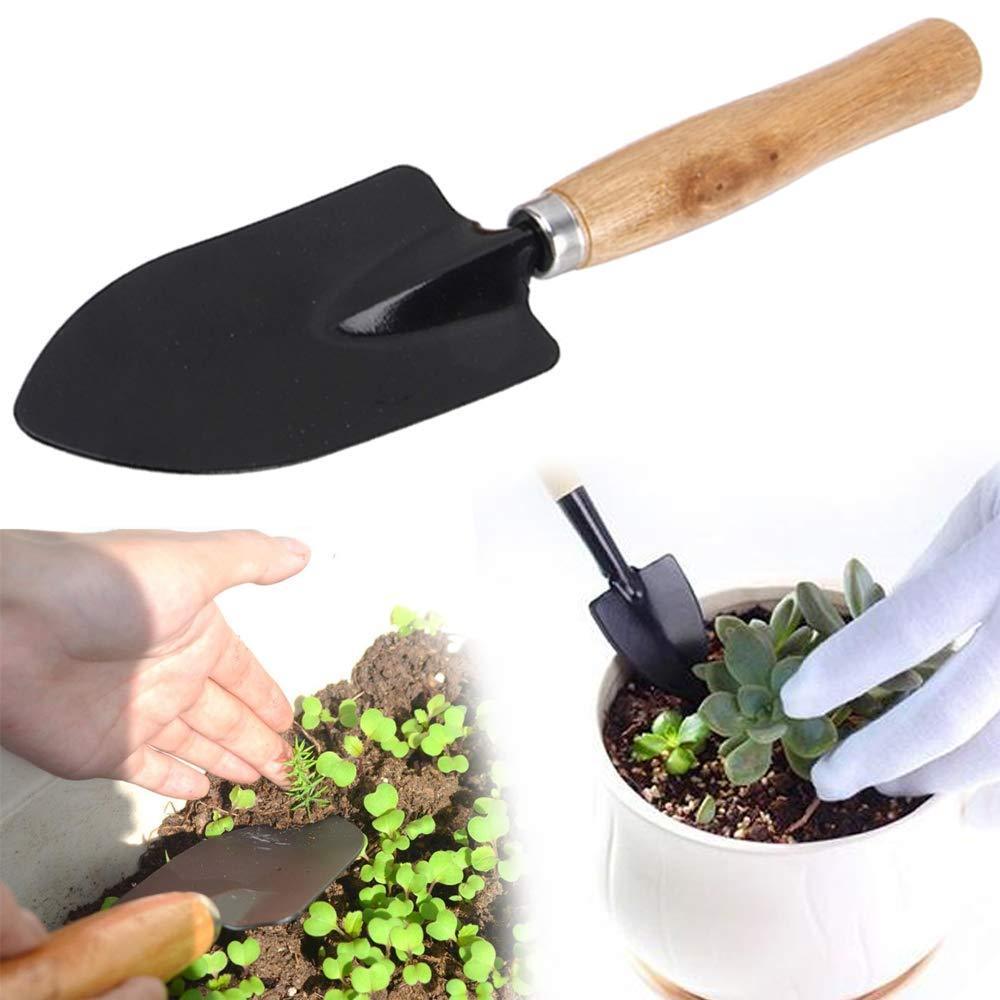 1571 Gardening Tools Seed Handheld Shovel Rake Spade Trowel with Pruning Shear 