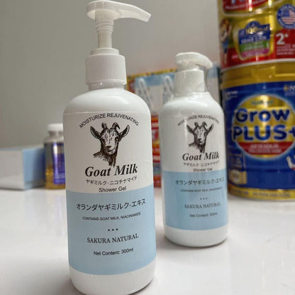 Goat Milk 28-day Whitening Shower Gel (Pack of 1)