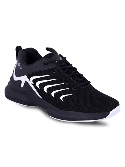 Rvy Men Black Lace-up Sport Shoes
