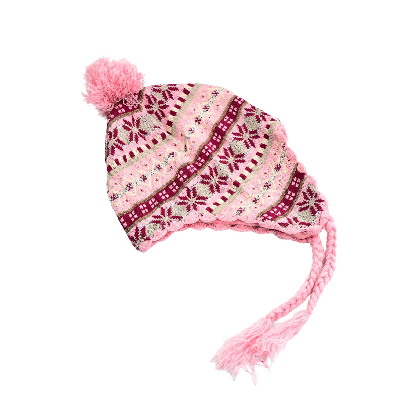 6332  Toddler female Winter Warm Knit Hat Beanie Cap 