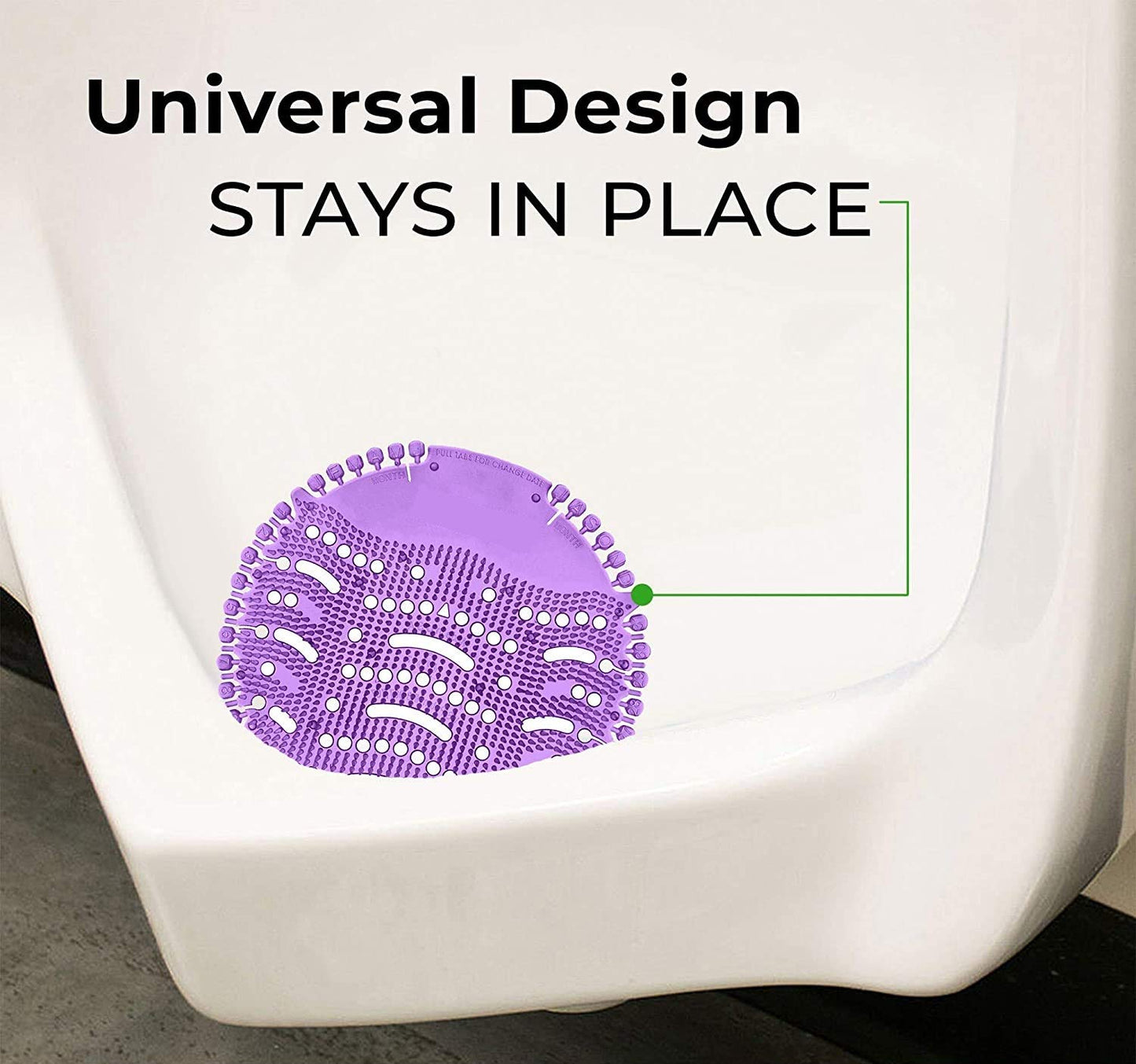 1310 Anti Splash Urinal Round Screen Mat 