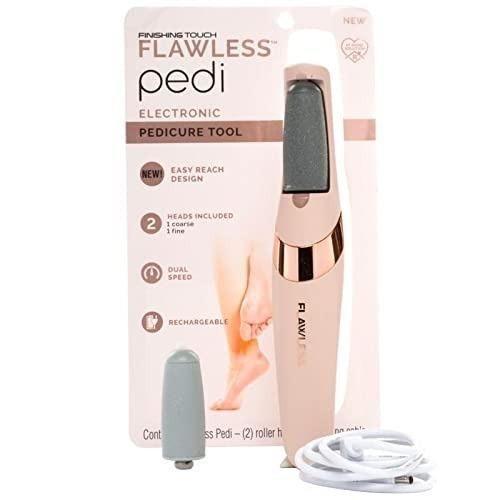 Pedicure Tool -Rechargeable Pedicure Tool File, Callus & Dead Skin Remover, Pedi Feet Care for Cracked Heels, Cordless Polishing Wand