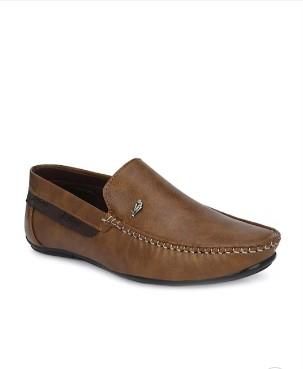 Men Square Toe Comfort Insole Penny Loafers