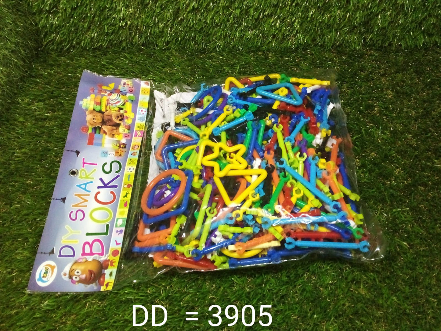 3905 400 Pc Sticks Blocks Toy used in all kinds of household and official places by kids and children's specially for playing and enjoying purposes. 