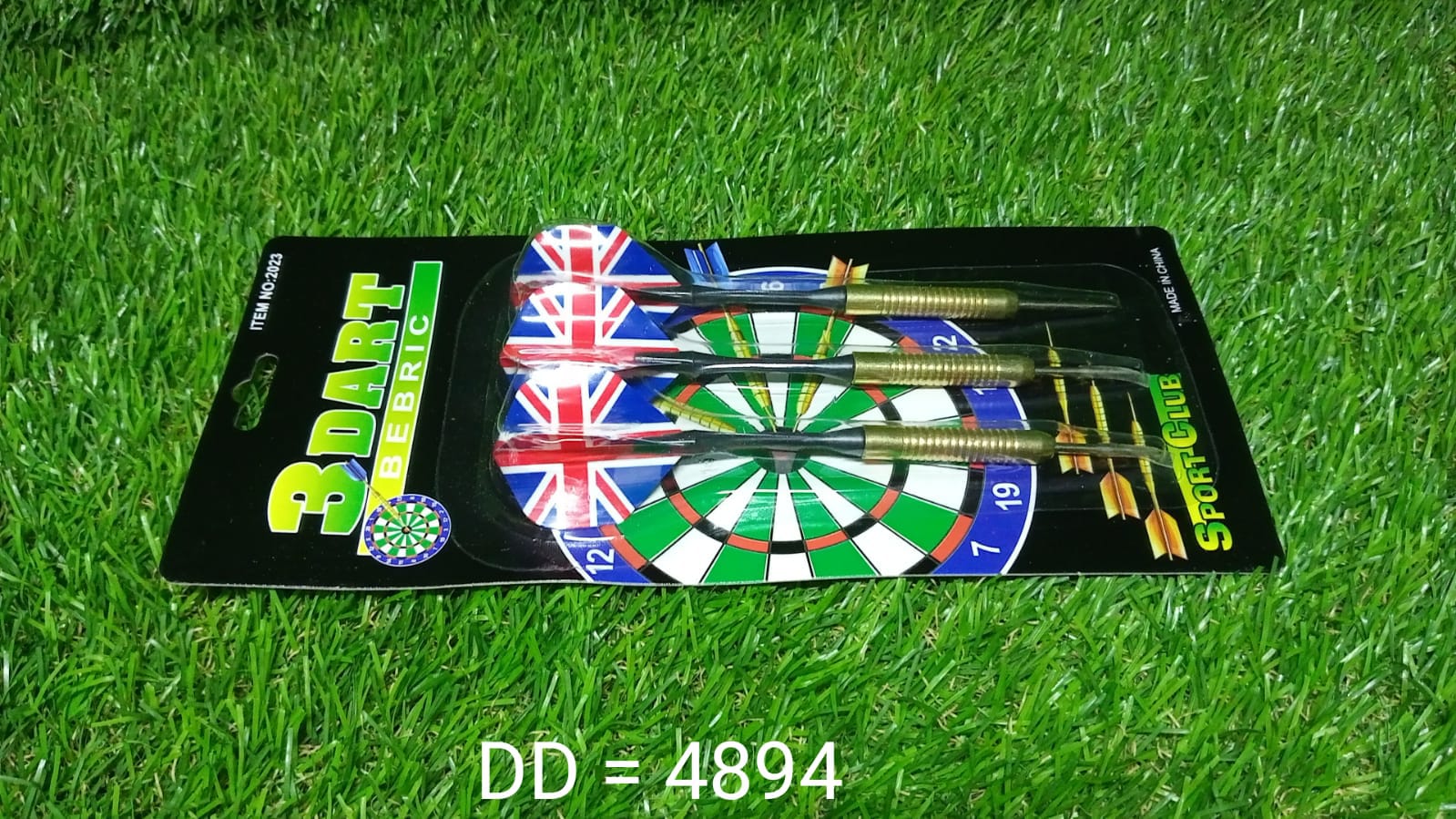 4894 Big 3pcs Dart for Dart Board for Adult Indoor and Outdoor Game for Kids with 3 Darts 