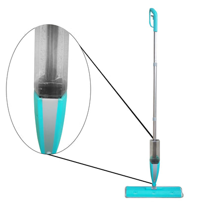 4664 Cleaning 360 Degree Healthy Spray Mop with Removable Washable Cleaning Pad 