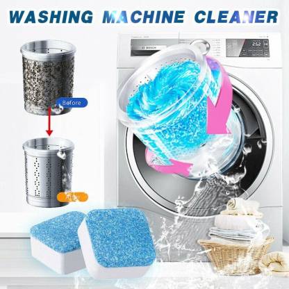 1402 Washing Machine Stain Tank Cleaner Deep Cleaning Detergent Tablet ( 1pc ) 