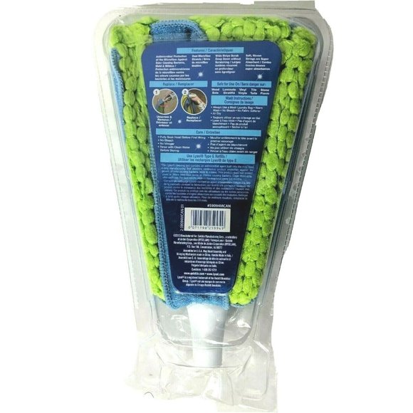 4739 Microfiber Cone Mop and Cone Broom Used for Cleaning Dusty and Wet Floor Surfaces and Tiles. 